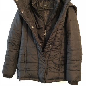 Macy’s black winter jacket Rampage
